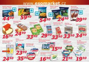 akční leták ESO MARKET 29.10.2025-9.11.2025