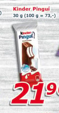 Dezert Pinguí Kinder