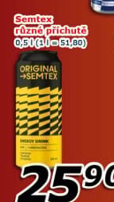 Energetický nápoj Semtex
