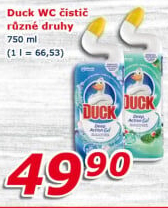 Gelový čistič WC Duck