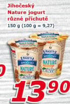 Jogurt Nature ochucený jihočeský Madeta