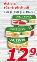 Jogurt ochucený Activia Danone