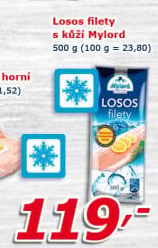 Losos filety mražený Mylord