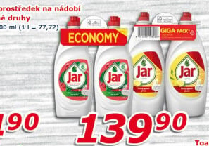 Prostředek na nádobí Jar