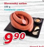 Salám slovenský točený Kostelecké uzeniny