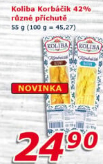 Sýr korbáčik Koliba Bystřice pod Hostýnem