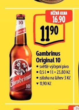 Gambrinus Original 10