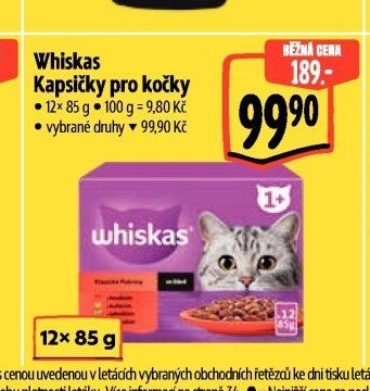 Whiskas Kapsičky pro kočky