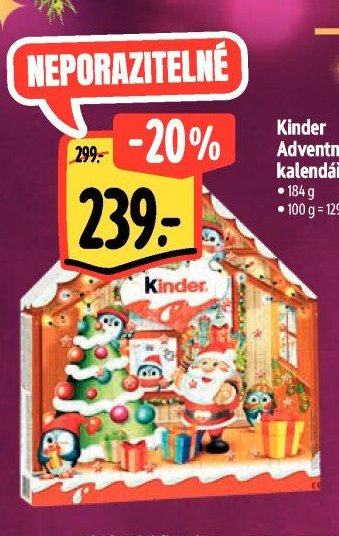 Kinder Adventní kalendář