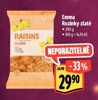 Emma Rozinky zlaté