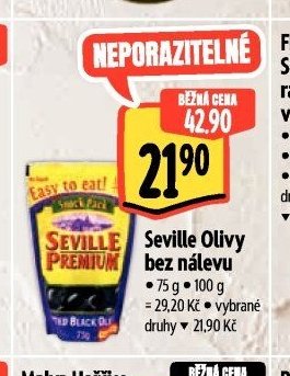 Seville Olivy bez nálevu
