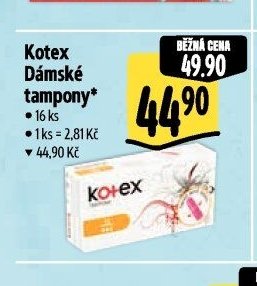Kotex Dámské tampony