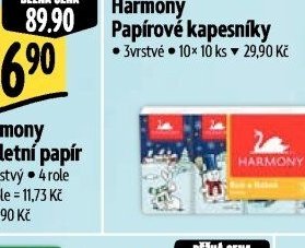 Harmony Papírové kapesníky