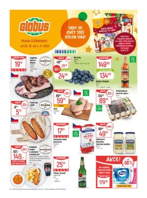 akční leták Globus 29.10.2025-4.11.2025
