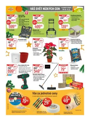 akční leták Globus 29.10.2025-4.11.2025