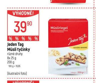Jeden Tag Müsli tyčinky 200 g