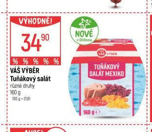 Váš Výběr Tuňákový salát 160 g