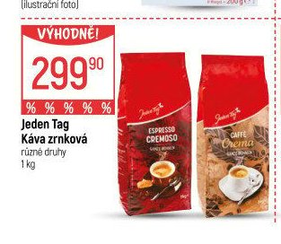 Jeden Tag Káva zrnková 1 kg
