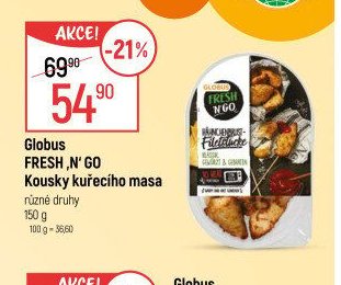 Globus FRESH 'N' GO Kousky kuřecího masa