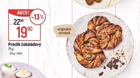 Preclík čokoládový - Globus akcniletaky.com
