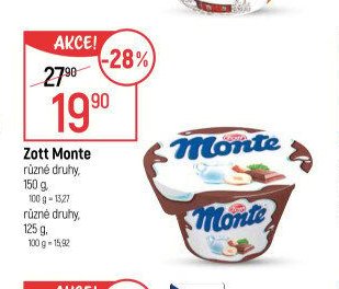 Zott Monte - Globus akcniletaky.com
