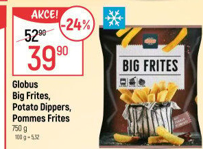 Hranolky mražené Pommes Frites Globus