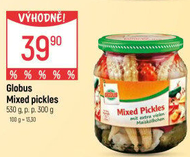 Konzervovaná zelenina Mixed Pickles Globus