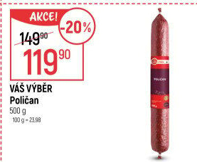 Salám Poličan Váš Výběr