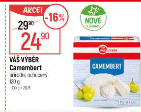Sýr Camembert Váš Výběr