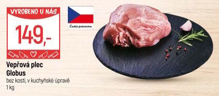 Vepřová plec bez kosti Globus