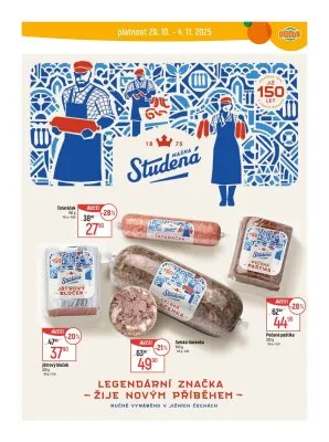 akční leták Globus 29.10.2025-4.11.2025