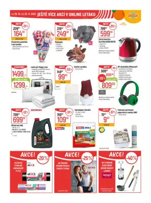 akční leták Globus 29.10.2025-4.11.2025