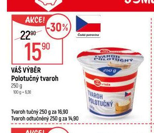 Váš Výběr Polotučný tvaroh