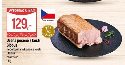 Uzená pečeně s kostí Globus