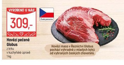 Hovězí pečeně Globus