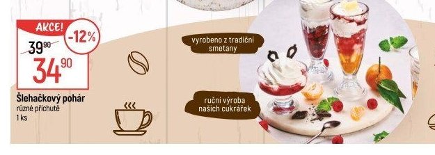 Šlehačkový pohár 1 ks