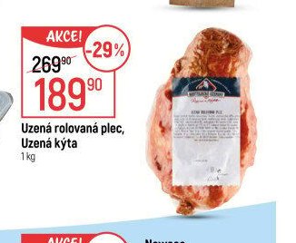 Uzená rolovaná plec, Uzená kýta