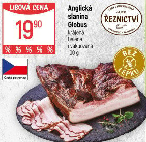 Anglická slanina Globus