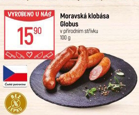 Moravská klobása Globus