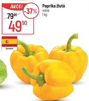 Paprika žlutá