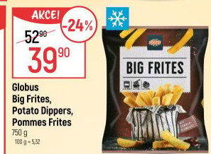 Potato Dippers mražené Globus