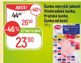 Šunka vinohradská nejvyšší jakosti LE&