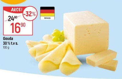 Sýr Gouda 30%