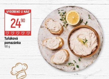 Tuňáková pomazánka Globus