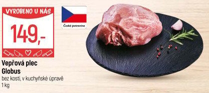 Vepřová plec bez kosti Globus