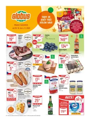 akční leták Globus 29.10.2025-4.11.2025
