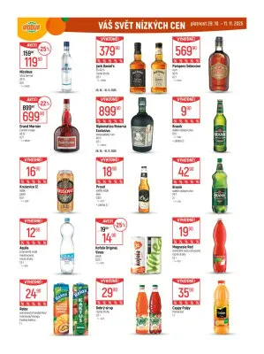 akční leták Globus 29.10.2025-4.11.2025