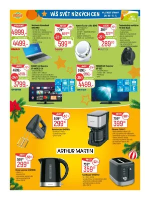 akční leták Globus 29.10.2025-4.11.2025