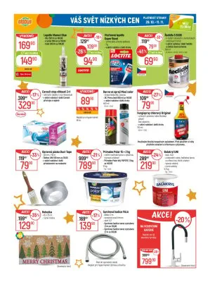 akční leták Globus 29.10.2025-4.11.2025