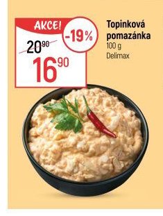 Topinková pomazánka Delimax